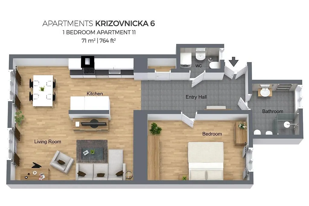 Apartments Krizovnicka Prague